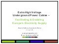 Extra High Voltage Underground Power Cable