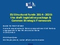 European commission presentation on future of EU funds post 2013