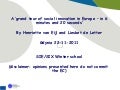 European Commission - Social Innovation in Europe