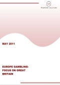 European gambling industry focus on great britain