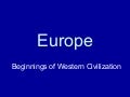 Europe First Lesson