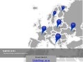 Europe map animated