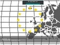 Europe map illustrations