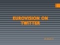 Eurovision 2012 on Twitter