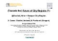 Euskal hiria city region and sovereignty potluck seminar future of city regions comparative territorial benchmarking 23rd may 2012