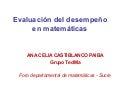 Evaluación del desempeño
