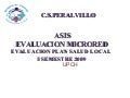 EvaluacióN De Plan De Salud Local Finalll