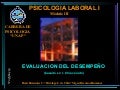 Evaluacion Desempeño