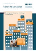 Smarte Annotationen. Ein Beitrag zur Evaluation von Empfehlungen für Annotationen.