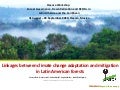 Linkages between climate change adaptation and mitigation in Latin American forests