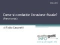 Come si combatte l’evasione fiscale?