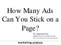 Evil Quotient Goes Up With Number of Ads Per Page by Augustine Fou