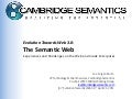 Evolution Towards Web 3.0: The Semantic Web