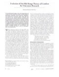 Evolution Of The Mid Range Theory