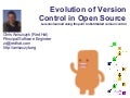 Evolution of Version Control In Open Source