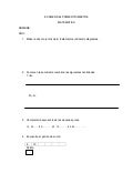 Examenes de primer trimestre tercero