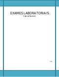 Exames Laboratoriais