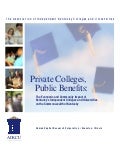 Private Colleges, Public Benefits - 2006 AIKCU Econ. Impact Study (Exec. Summary)