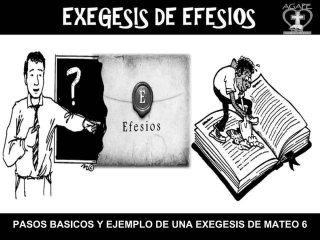Pasos basicos y ejemplo de una exeg...