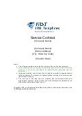 Exemplo de um contrato de serviços com terceiros