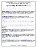 Exhibition & Sponsorship Opportunities