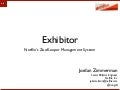 Exhibitor Introduction