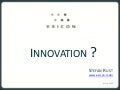 Exicon Innovation Mar 2009