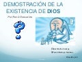 Existencia de dios