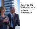 Exit value for business owners