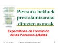 Expectativas de la EPA (Jornadas de Bilbao, Febrero 2007)
