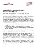 Programa sessió "Experiències empresarials en internacionalització"