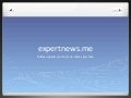 Expertnews Pitch Seedcamp