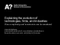 Explaining the evolution of technologies, firms, and industries: how complexity and constraints can be simulated
