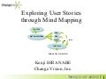 Exploring User Stories Through Mind mapping