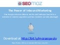 ExpOn 2011 - Rand Fishkin - The Power of Inbound Marketing