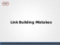 ExpOn 2011 - Will Reynolds - Link Building Mistakes