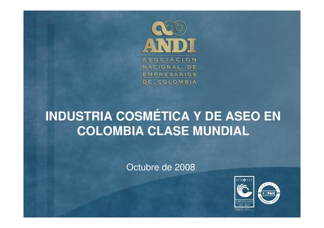 Expor Impor Sector Cosmeticos ANDI