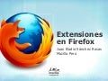 Extensiones en firefox