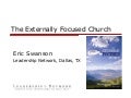 Externally Focused Church Introduction