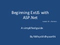 Introduction to ExtJS lesson 01 Part two