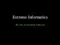 Extreme Informatics