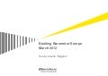 Ey banking barometer march 2012 belgium