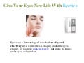Eyevive secure your eye from dark circles and dark circles bags