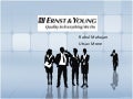 E&y summer internship