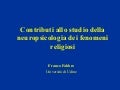 Contributi allo studio della neuropsicologia dei fenomeni religiosi