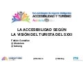 Foro de Accesibilidad y Turismo de Andalucía Lab. Fabián González: La accesibilidad según la visión del turista del siglo XXI