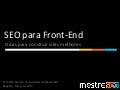SEO para Front-End - BeagaJS