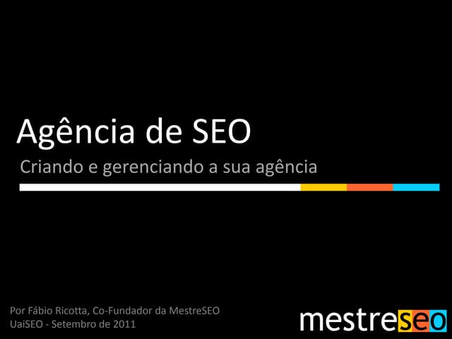Agencia de SEO - Criando e gerencia...