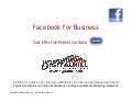Facebook for Business 101: Cost Effective Marketing Using Facebook
