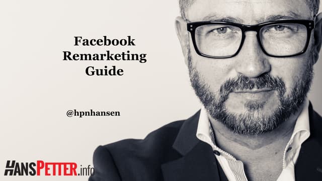 Facebook Remarketing Guide